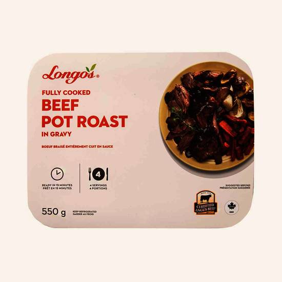 Longo's Fully Cooked Beef Pot Roast (550 g)