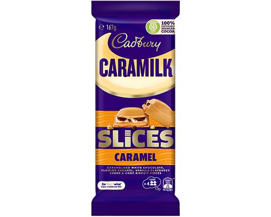 Cadbury Caramel Slice Block 167g