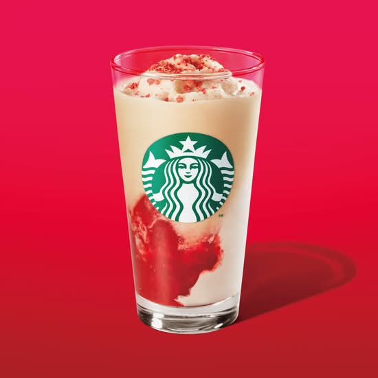 ストロベリー & ジョイフルメドレー ティー フラペチーノ®