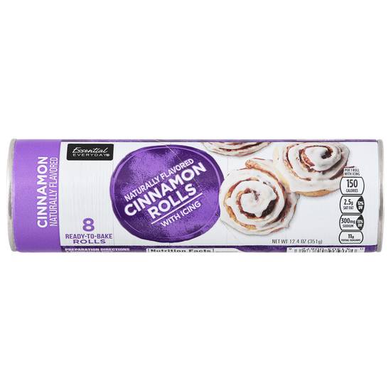 Essential Everyday Cinnamon Rolls With Icing (8 ct)