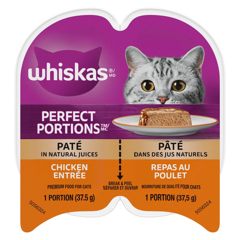 Whiskas Perfect Portions Chicken Paté Entrée (75 g)