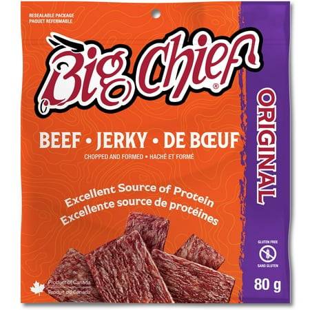 Big Chief Original Beef Jerky (80 g)