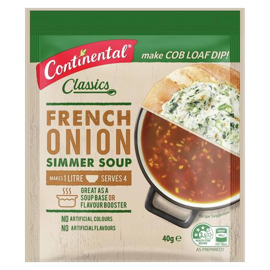 Continental Simmer Soup French Onion 40g