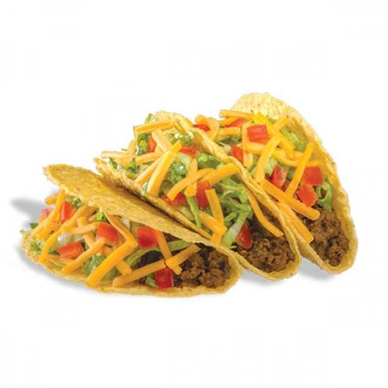 Three Texas T Brand Tacos®