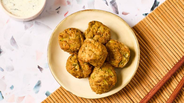 Falafels & son tzatziki