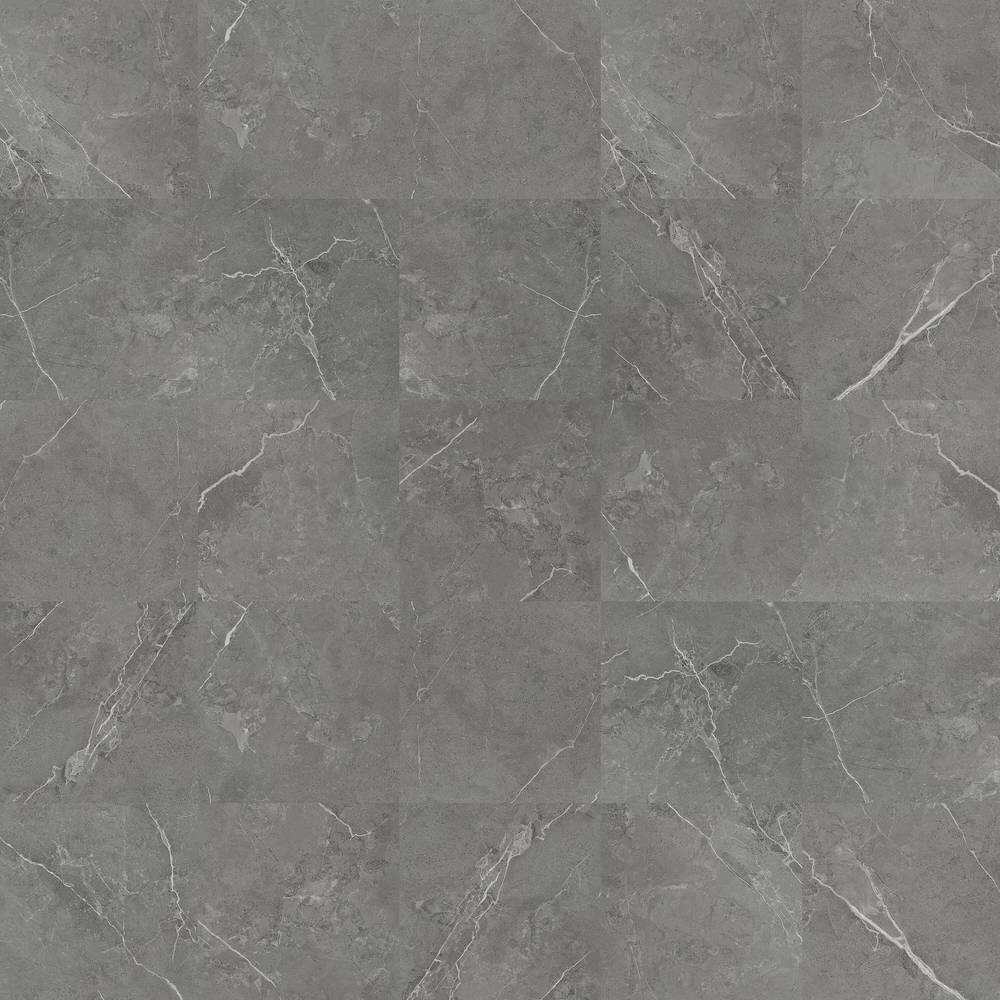 Style Selections Mystic Marble Gray Marble Look 3-mil x 12-in W x 12-in L Water Resistant Peel and Stick Luxury Vinyl Tile Flooring (1-sq ft/ Piece) | LSS10612APS