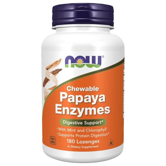 Now Papaya Enzymes