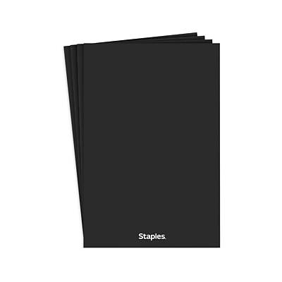Staples® Steno Pads, 6'' x 9'', Narrow Ruled, 100 Sheets/Pad, 4 Pads/Pack (28046)