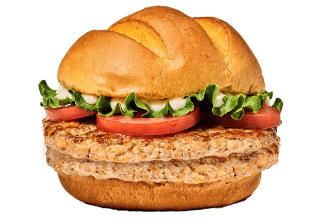 DOUBLE CHICKEN SMASH® BURGER