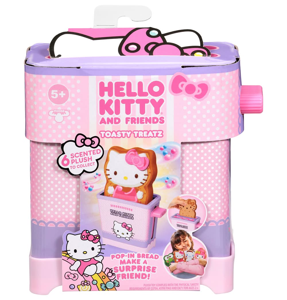 Cookeez Makery Hello Kitty and Friends Toasty Treatz Surprise Plush Toy