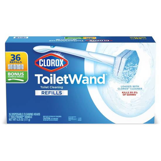 Clorox Toilet Wand With Refills (36 ct)