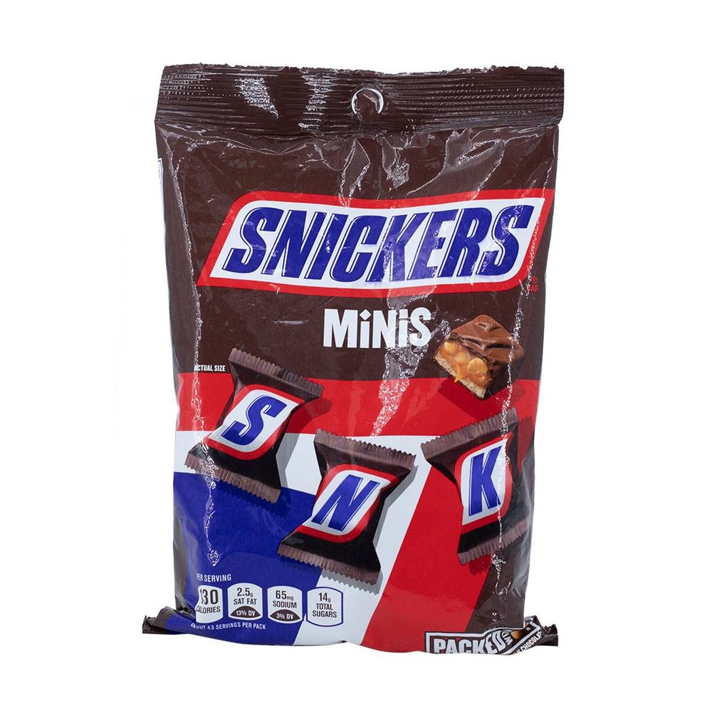 Chocolates Snickers Minis 124 g
