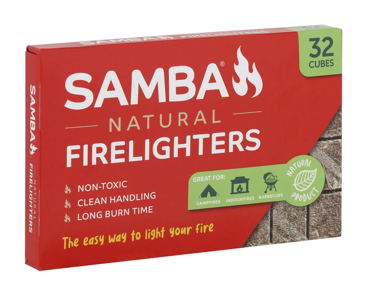 Samba Wooden Natural Fire Lighters