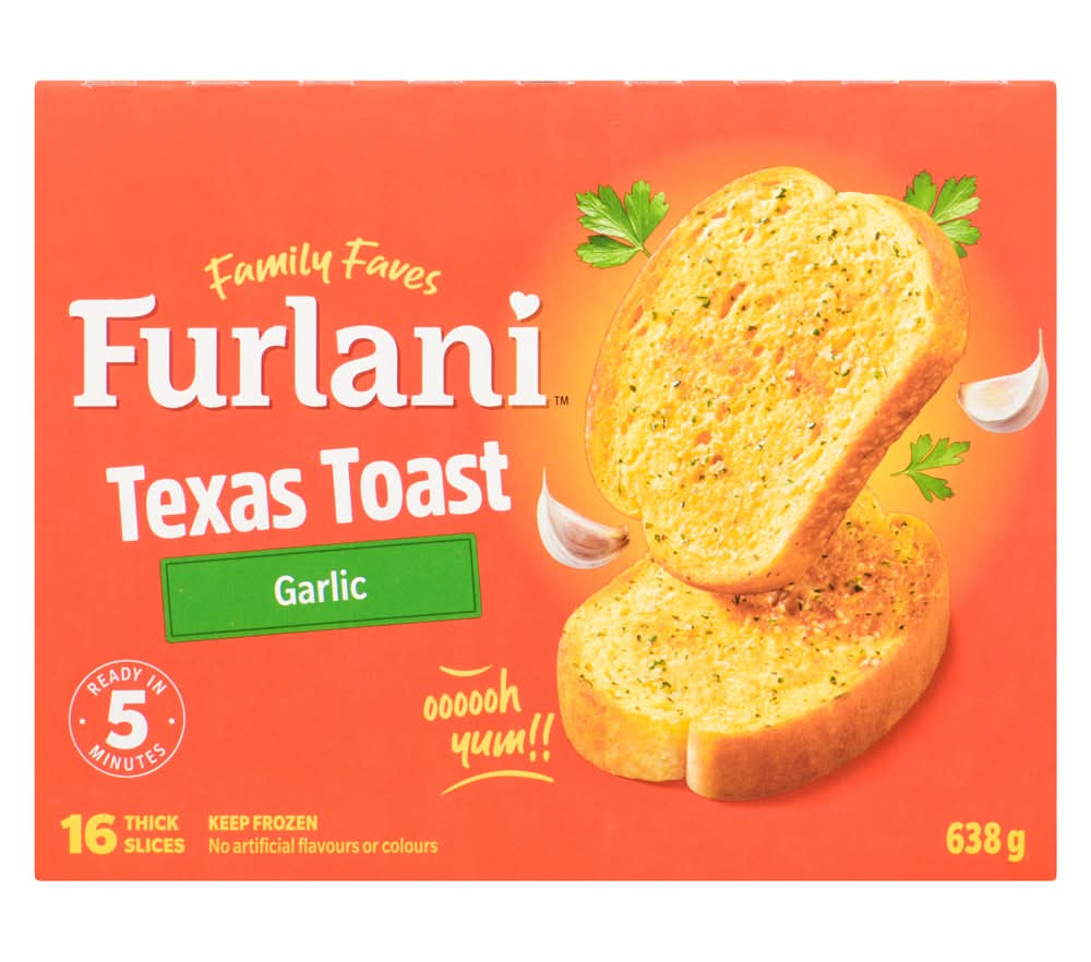 Furlani Texas Garlic Toast (638 g, 16 ct)