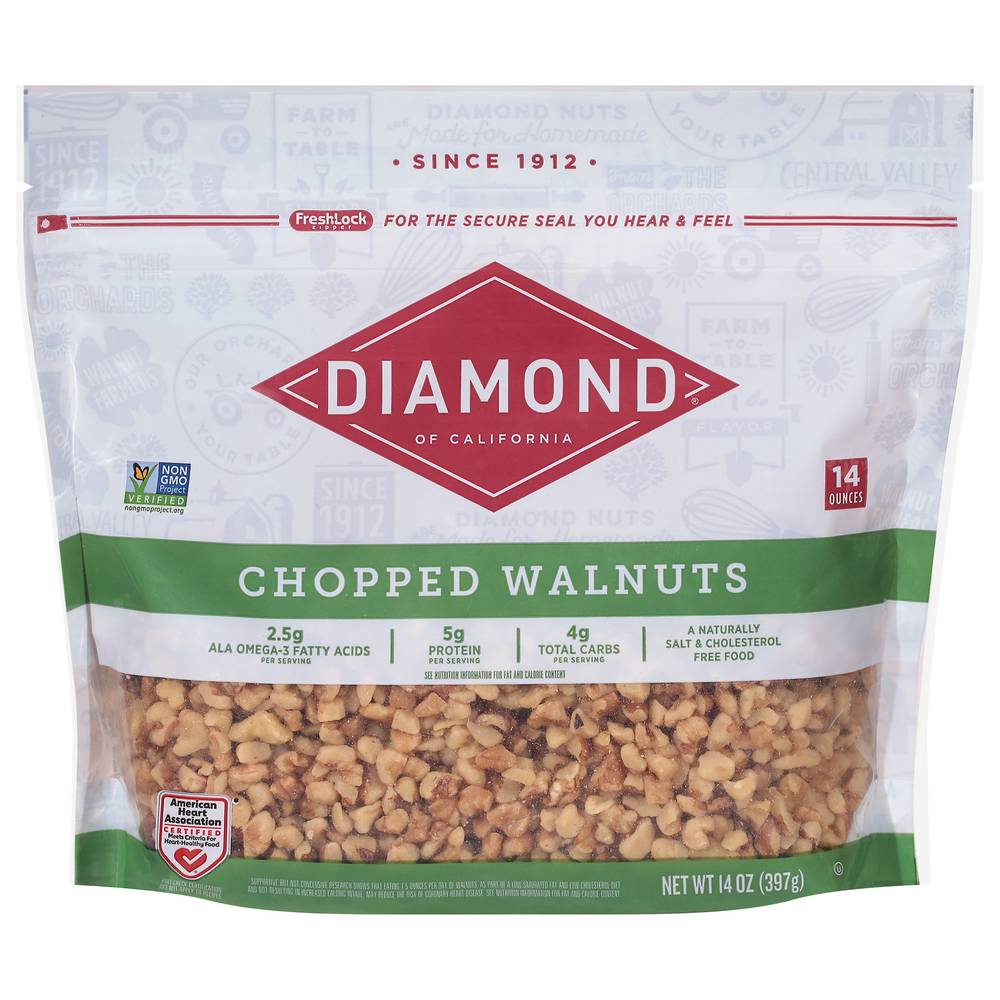 Diamond Of California Chopped Walnuts