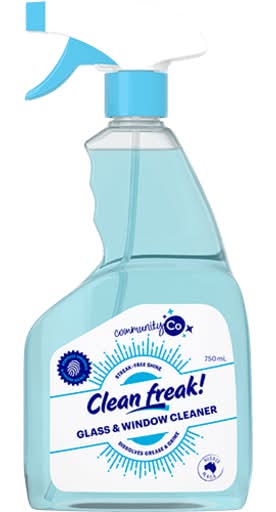 Community Co Clean Freak Glass & Window Cleaner (750mL)