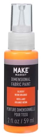 Glossy Dimensional Fabric Paint By Make Market
