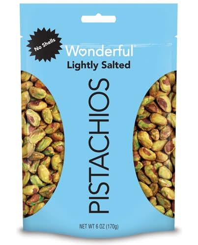 Wonderful Lightly Salted No Shells Pistachios