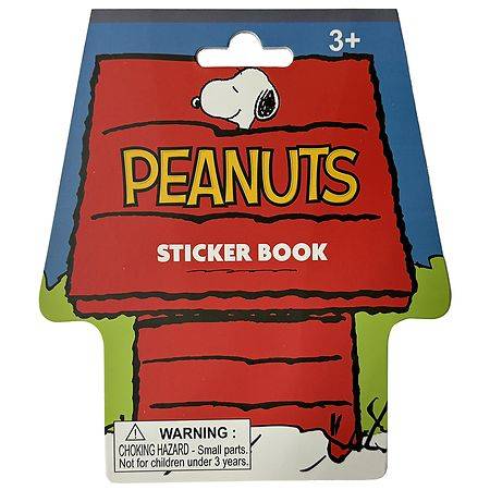 Peanuts Sticker Book 3+ Years