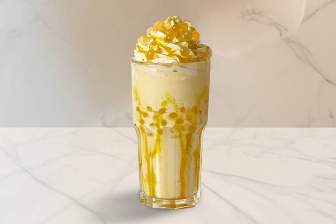 Mango and Lychee Bubble Shake