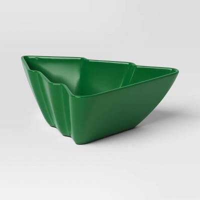 Wondershop 8Oz Christmas Figural Tree Snack Bowl, Green