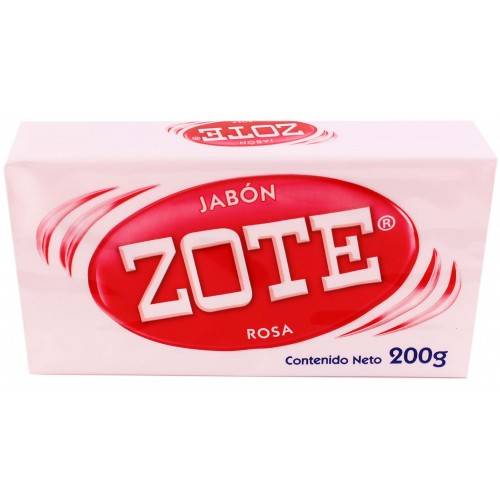 Zote jabón en barra rosa (200 g)