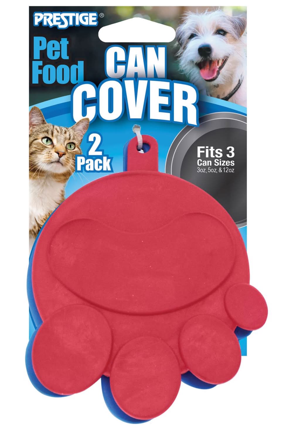 Prestige Assorted Rubber 1 Oz Pet Food Can Lid For Cats/Dogs
