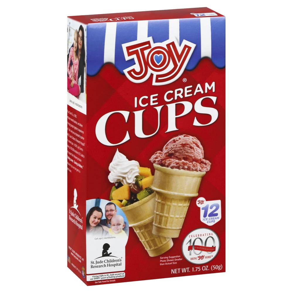 Joy Ice Cream Cups (3.5 oz)