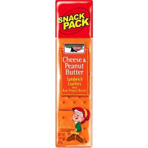 Keebler Cheese & Peanut Butter Sandwich Cracker 1.8oz