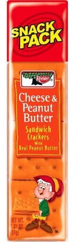 Keebler Cheese & Peanut Butter Sandwich Cracker 1.8oz