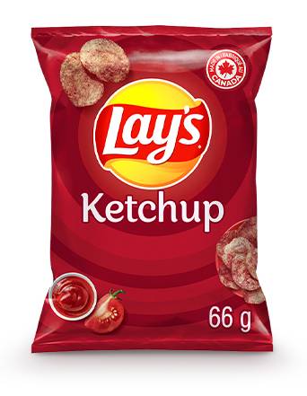 Lay's Potato Chips, Ketchup (66 g)