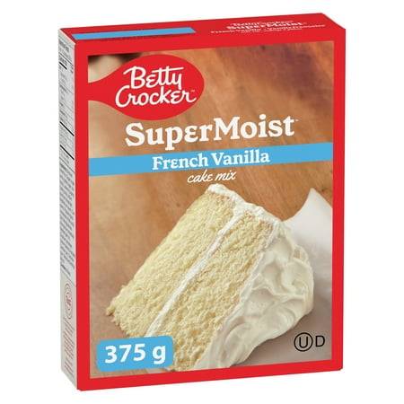 Betty Crocker Super Moist French Cake Mix, Vanilla (375 g)