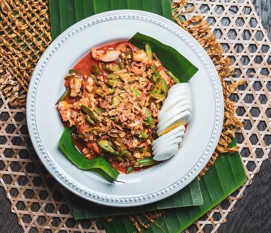 Spicy Green Bean Salad (Yum Tua Plu)