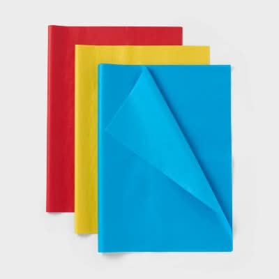 Spritz Packaging For All Occasions Gift Bags Banded Tissue Papers, Assorted (20 ct)