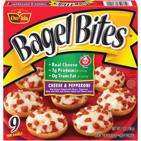 Bagel Bites Cheese & Pepperoni 7oz