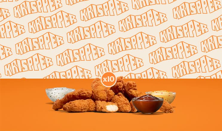 Krispper Tenders x10