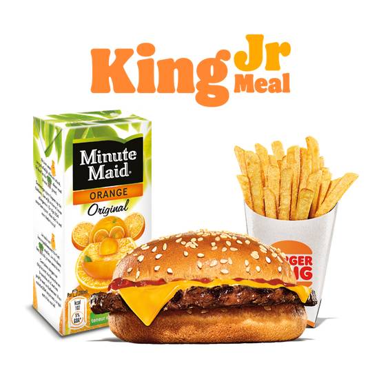 King Jr Cheeseburger Menu