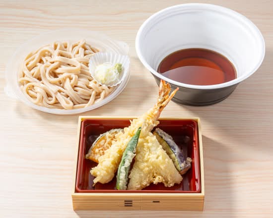 大車海老天ぷら冷やしうどん