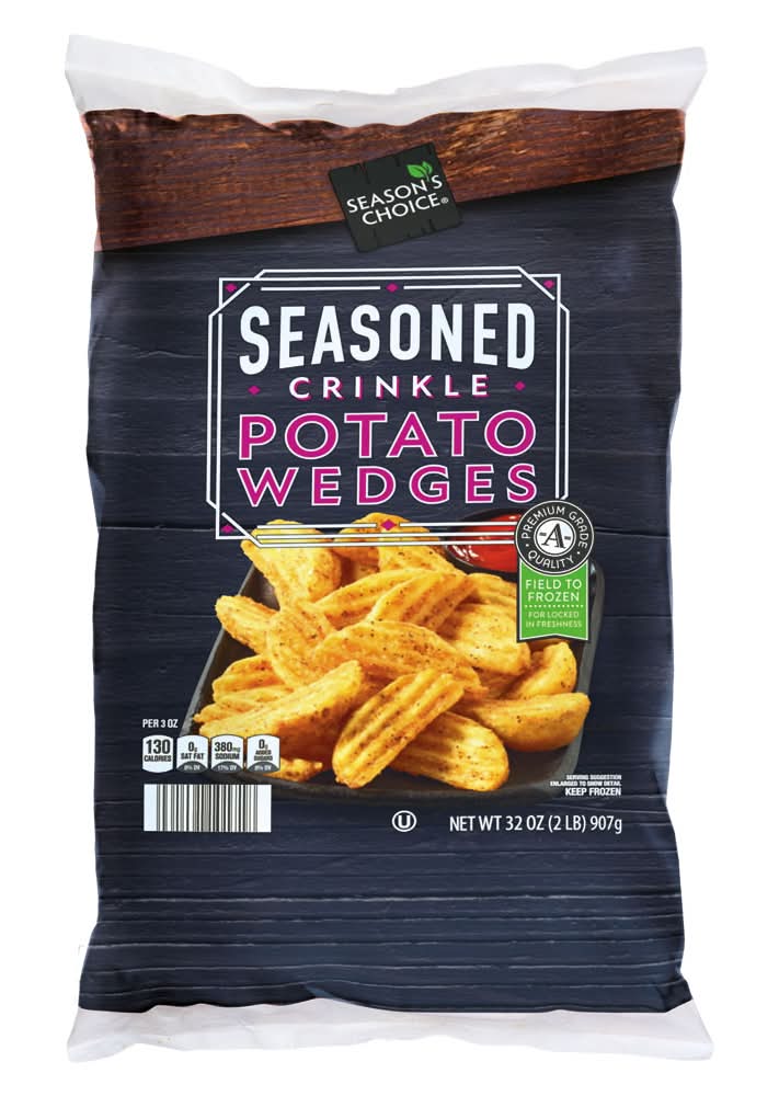 Season's Choice Seasoned Crinkle Potato Wedges