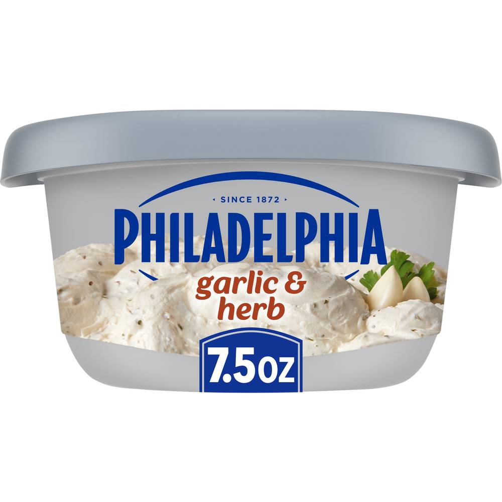 Philadelphia Garlic & Herb Cream Cheese Spread (7.5 oz)