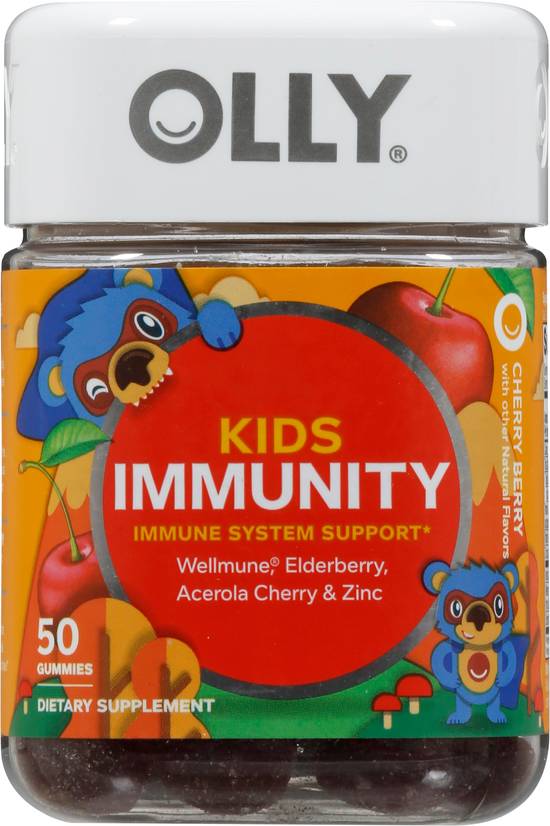 Olly Kids Immunity Cherry (50 gummies)