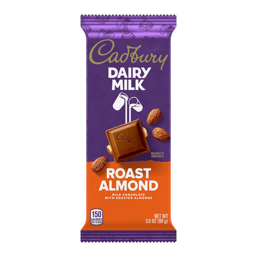 Cadbury Dairy Milk Roast Almond Milk Chocolate