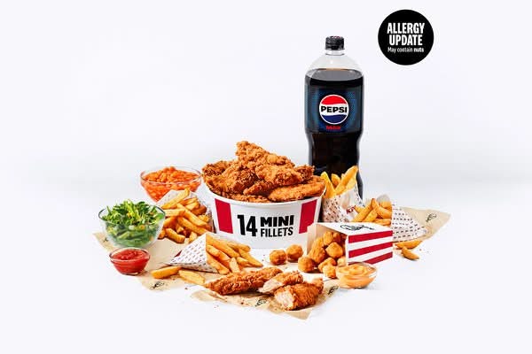 Dipping Boneless Feast: 14 pc