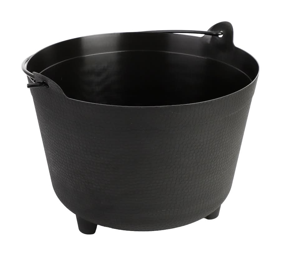 Black Halloween Candy Cauldron