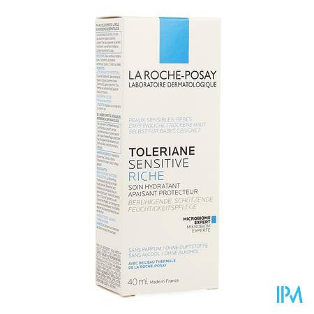Lrp Toleriane Sensitive Riche 40ml Soins hydratant - Soins du visage