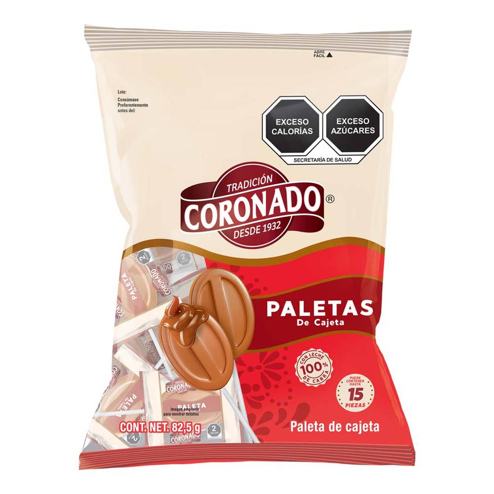 Coronado · Paletas de cajeta (82,5 g)