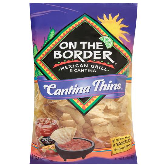 On the Border Cantina Thins Tortilla Chips