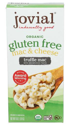 Jovial Organic Gluten Free Truffle Mac