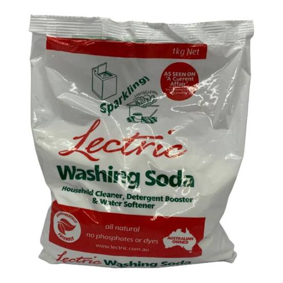Lectric Inwash & Soaker Washing Soda 1Kg