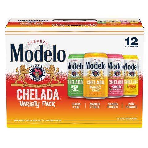 Modelo Chelada Flavored Beer Variety Pack 12 Pack 12oz Cans